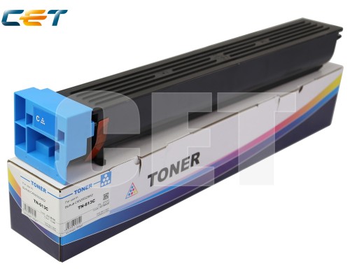 Тонер-Картридж TN-613C для Konica MINOLTA Bizhub C452/C552/C652 (CET) Cyan, 510г, 30000 стр., CET7272