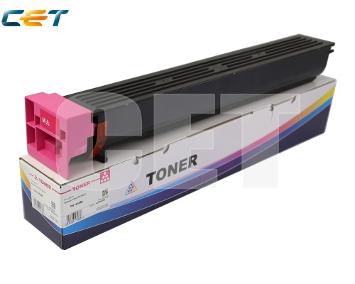 Тонер-Картридж TN-613M для Konica MINOLTA Bizhub C452/C552/C652 (CET) Magenta, 510г, 30000 стр., CET7273