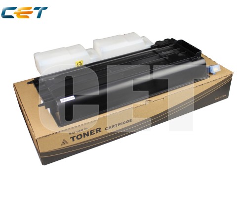 Тонер-Картридж + бункер отработки (без чипа) TK-675 для Kyocera KM-2540/2560/3040/3060 (CET), 950г, 20000 стр., CET8171