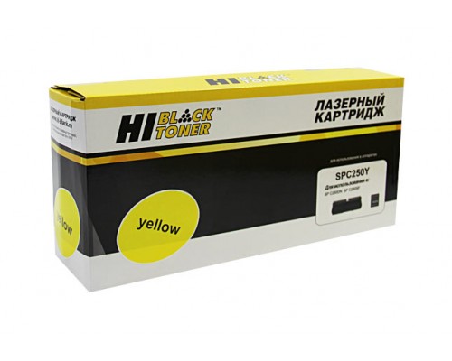 Картридж (SP250) Yellow для Ricoh Aficio SPC250DN/SPC260/SPC261 (1600k) Hi-Black