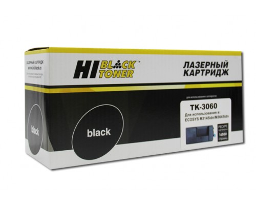 Тонер-картридж Hi-Black (HB-TK-3060) для Kyocera ECOSYS M3145idn/M3645idn, 14,5K 