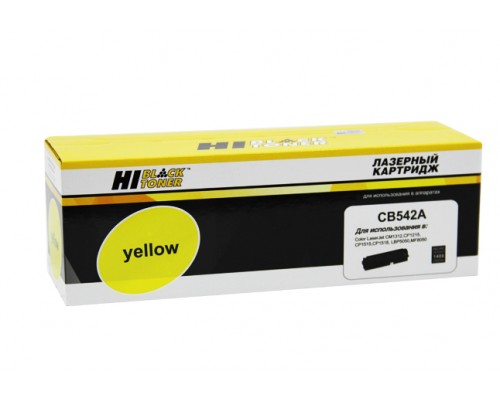 Картридж HP CB542A Yellow для LaserJet Color CP1215/CM1312 (Hi-Black)