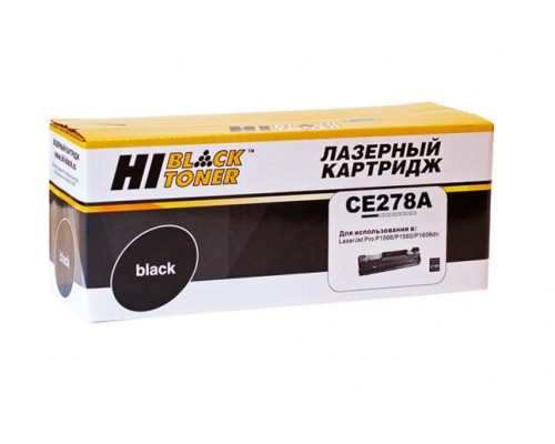 Картридж HP CE278A для LaserJet P1566/M1536/P1606 (Hi-Black)