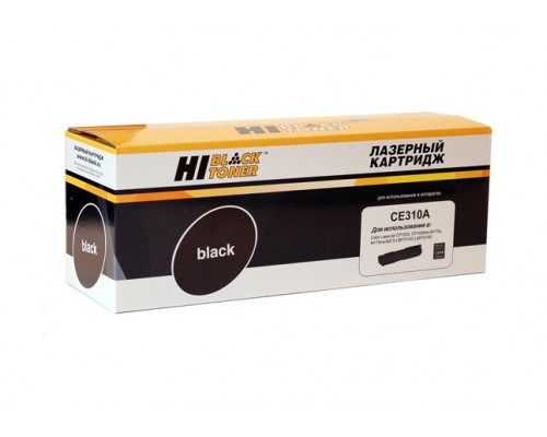 Картридж HP CE310A Black для LaserJet Color Pro 100/M175/CP1025 (Hi-Black)