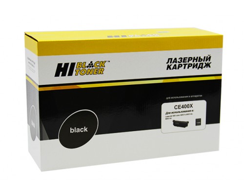 Картридж HP CE400X Black для LaserJet Color M551/M570/M575 (Hi-Black)
