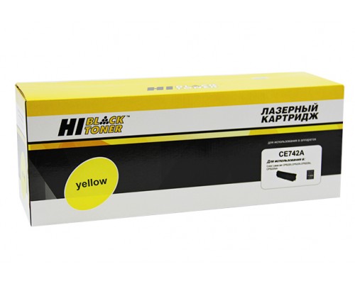 Картридж HP CE742A Yellow для LaserJet Color CP5220/CP5225 (Hi-Black)
