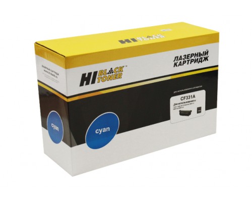 Картридж HP CF331A Cyan для LaserJet Color M651 (Hi-Black)