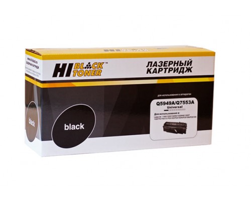 Картридж HP Q5949A / Q7553A для LaserJet 1160/1320/3390/3392/P2014/ P2015/M2727 (Hi-Black)