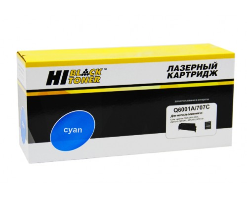 Картридж HP Q6001A Cyan для LaserJet Color 1600/2600/2605 (Hi-Black)