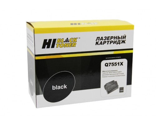 Картридж HP Q7551X для LaserJet /P3005/M3027/ M3035 (Hi-Black)
