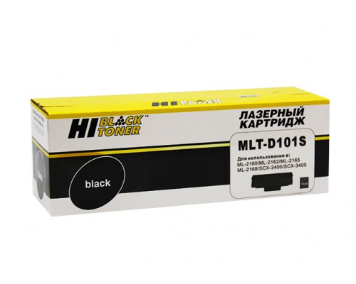 Картридж Samsung MLT-D101S для ML-2160/ML-2165/ML-2165W/SCX-3400/3400F/3405/3405F/ 3405FW/3405W (Hi-Black)
