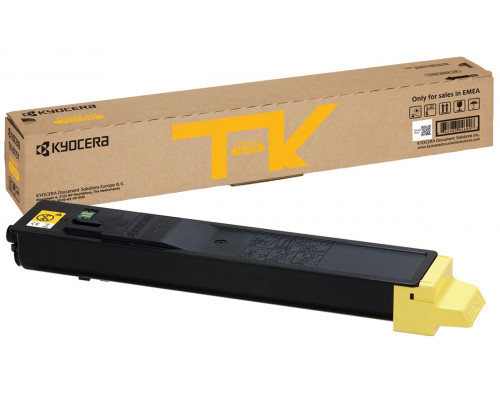 Тонер-картридж для Kyocera Ecosys M8124cidn (TK-8110) Yellow [AX]