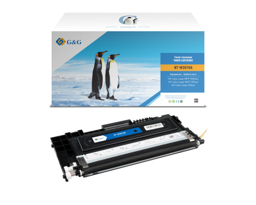 Картридж HP W2070A Black для HP Color Laser 150/MFP 178/179 (G&G) + чип