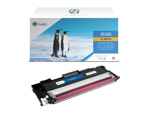 Картридж HP W2073A Magenta для HP Color Laser 150/MFP 178/179 (G&G) + чип