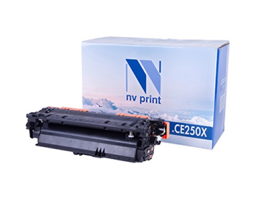 Картридж HP CE250X Black для LaserJet Color CP3525/CM3530 (NV-Print)