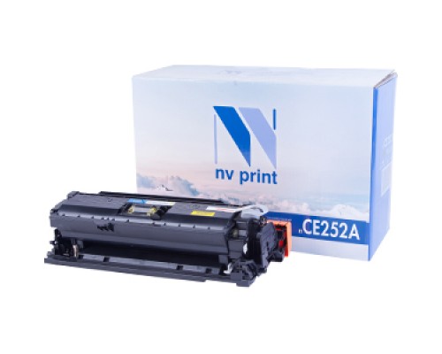 Картридж HP CE252A Yellow для LaserJet Color CP3525/CM3530 (NV-Print)
