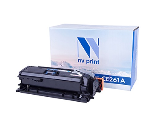 Картридж HP CE261A Cyan для LaserJet Color CP4025/CP4525 (NV-Print)