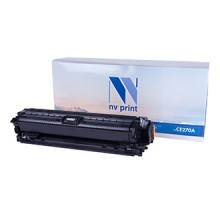 Картридж HP CE270A Black для LaserJet Color CP5525/M750 (NV-Print)