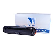 Картридж HP CE271A Cyan для LaserJet Color CP5525/M750 (NV-Print)