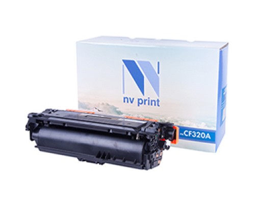 Картридж НР CF320A Black для LaserJet Color M651/M680 (NV-Print)