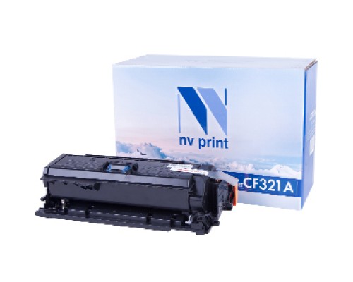 Картридж НР CF321A Cyan для LaserJet Color M680 (NV-Print)