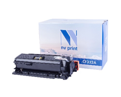 Картридж HP CF332A Yellow для LaserJet Color M651 (NV-Print)
