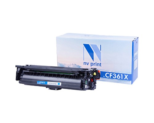 Картридж НР CF361X Cyan для LaserJet Color M552/M553/M577 (NV-Print)