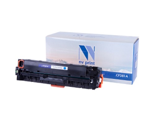 Картридж HP CF381A Cyan для LaserJet Color Pro M476 (NV-Print)