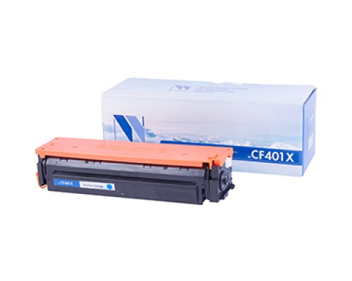 Картридж HP CF401X Cyan для LaserJet Color Pro M252/M274/M277 (NV-Print)