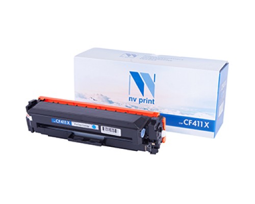 Картридж HP CF411X Cyan для LaserJet Color Pro M377/M452/M477 (NV-Print)