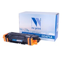 Картридж HP Q2671A Cyan для LaserJet  Color 3500/3550/3700 (NV-Print)