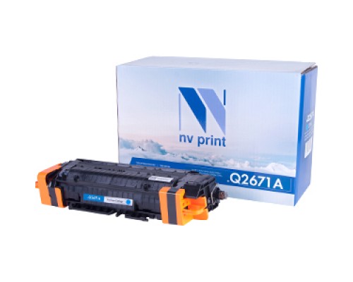 Картридж HP Q2671A Cyan для LaserJet  Color 3500/3550/3700 (NV-Print)