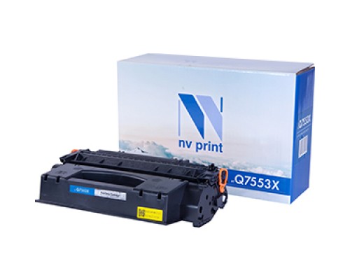 Картридж HP Q7553X для LaserJet P2015/M2727 (NV-Print)