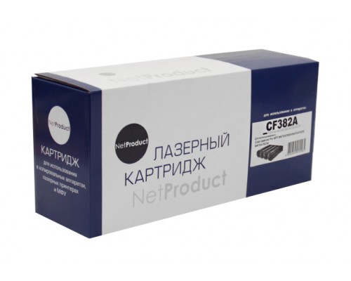Картридж HP CF382A Yellow для LaserJet Color Pro M476 (NetProduct)