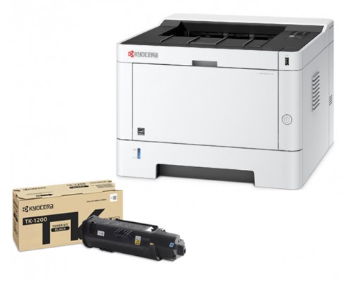 Принтер лазерный Kyocera P2335d и оригинальный картридж TK-1200