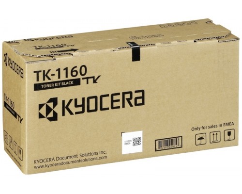 Тонер-Картридж Kyocera TK-1160 для ECOSYS P2040DN/P2040DW (Original)