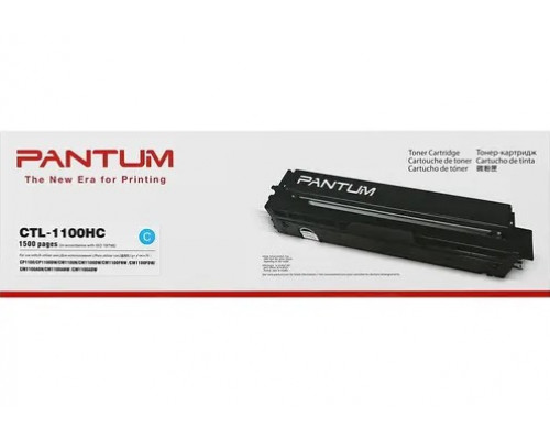 Тонер-картридж Pantum CP1100/CM1100 (CTL-1100HC) Cyan (1.5k) Original