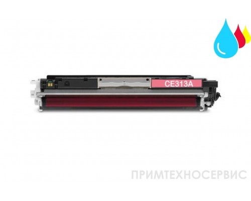 Заправка картриджа HP CE313A Magenta для LaserJet Color Pro 100/M175/CP1025, Canon LBP-7010C/7018