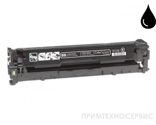 Заправка картриджа HP CB540A Black для LaserJet Color CP1215/CM1312