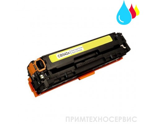 Заправка картриджа HP CB542A yellow для LaserJet Color CP1215/CM1312