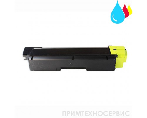 Заправка картриджа Kyocera TK-580 Yellow для FS-C5150DN/ECOSYS P6021cdn