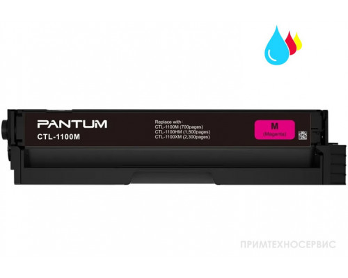 Заправка картриджа Pantum (CTL-1100X) CP1100/CM1100 Magenta (с чипом)